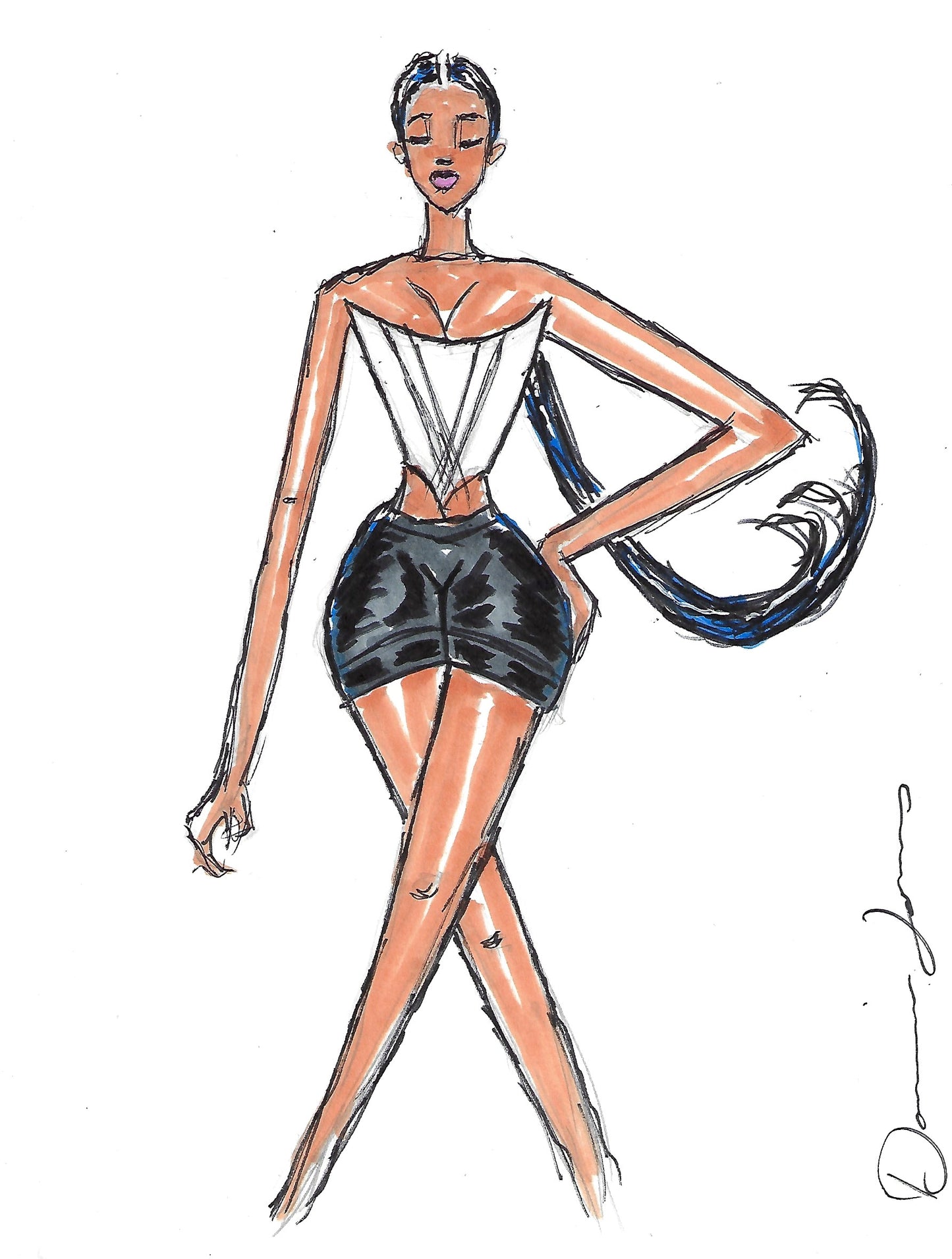DA Corset Top